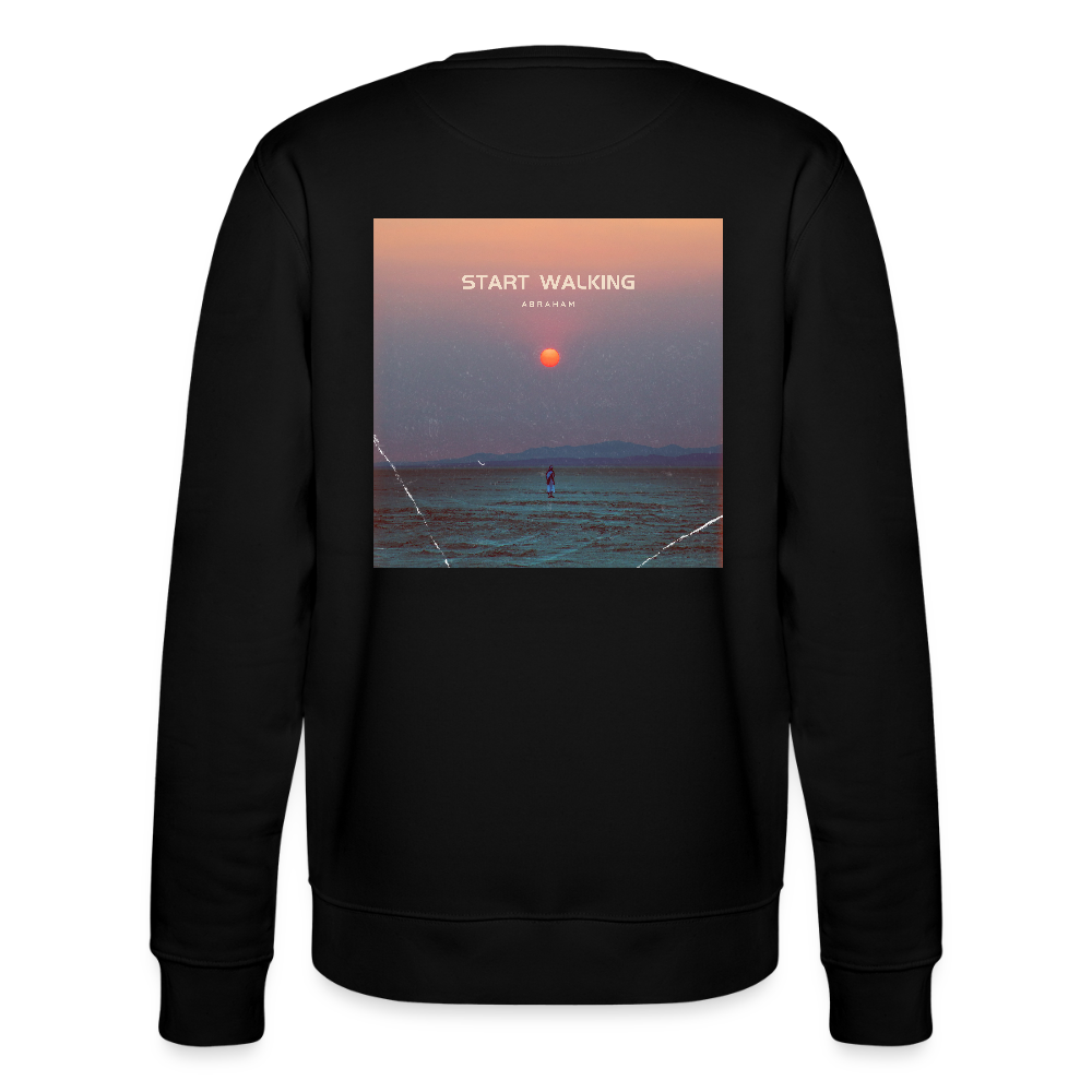 Start walking - Unisex Sweatshirt - Schwarz