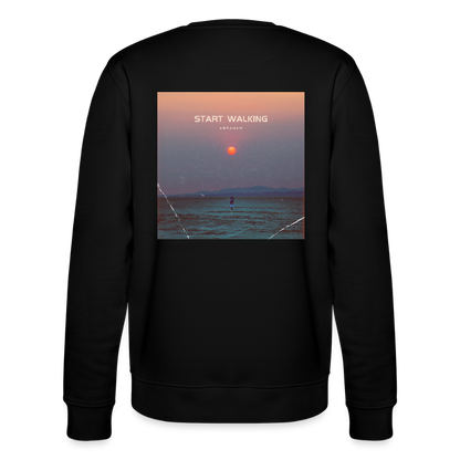 Start walking - Unisex Sweatshirt - Schwarz