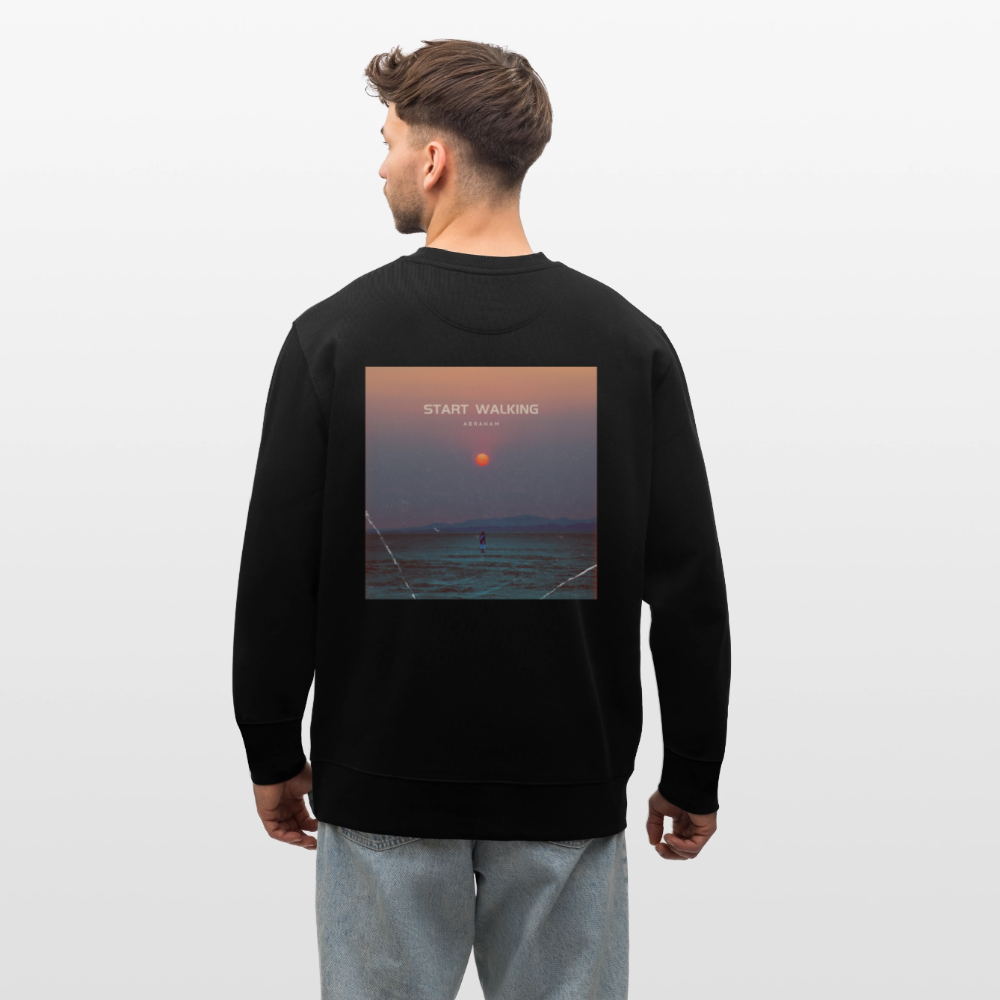 Start walking - Unisex Sweatshirt - Schwarz