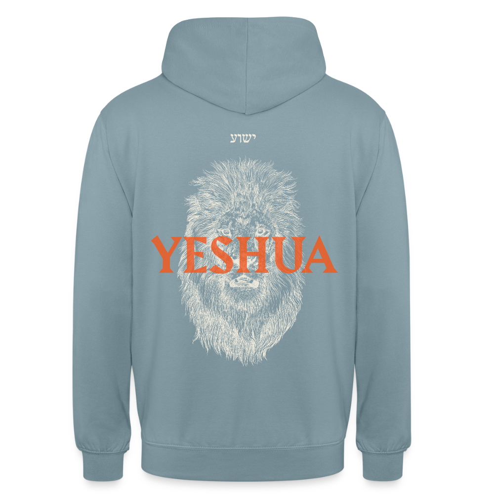 Yeshua - Unisex Hoodie - Nebelblau