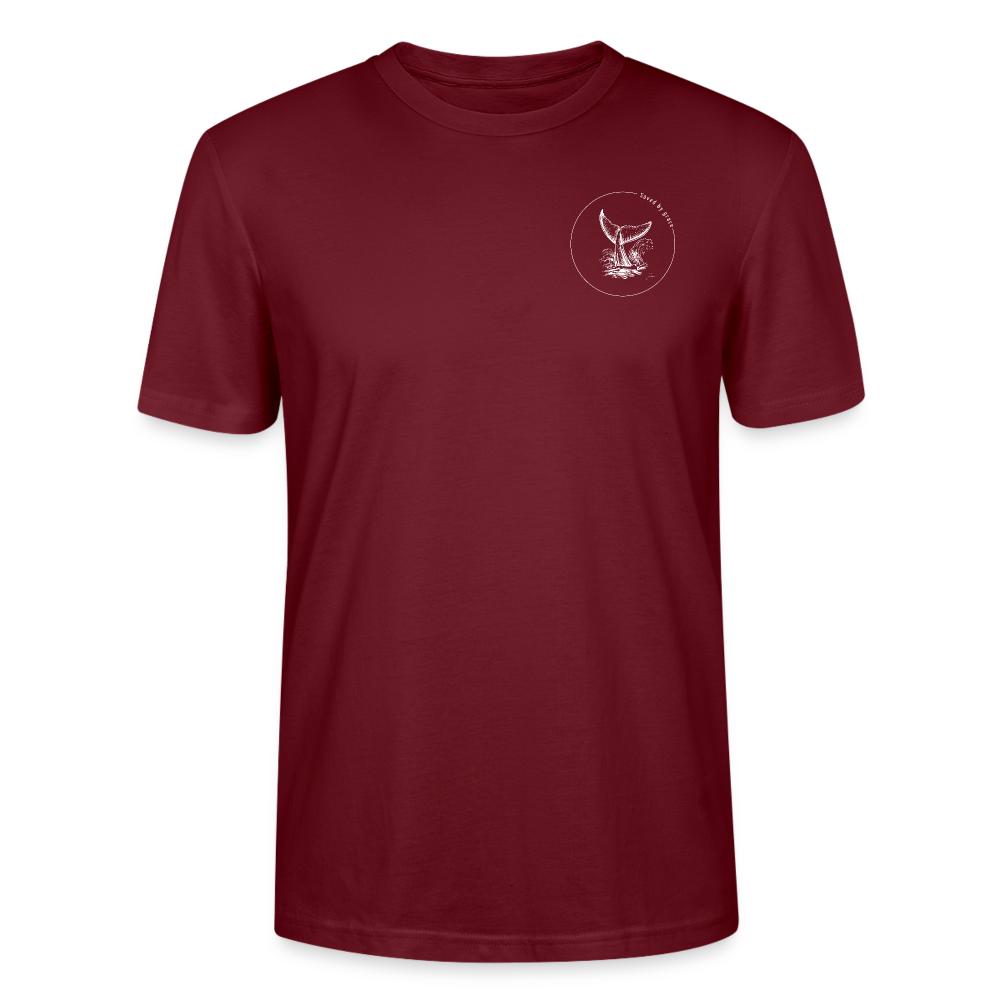 saved by grace - Unisex T-Shirt - Burgunderrot