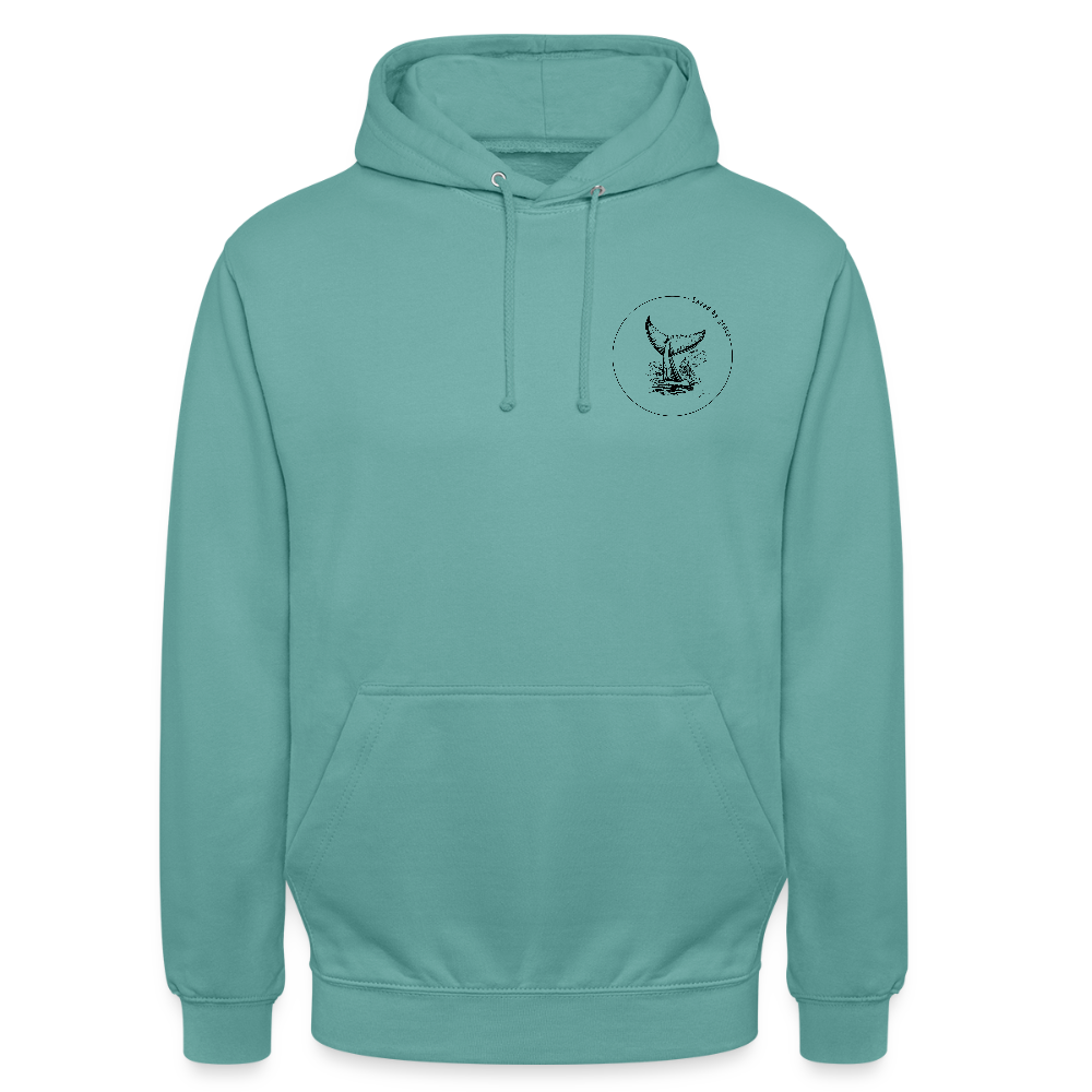 saved by grace - Unisex Hoodie - Pastelltürkis