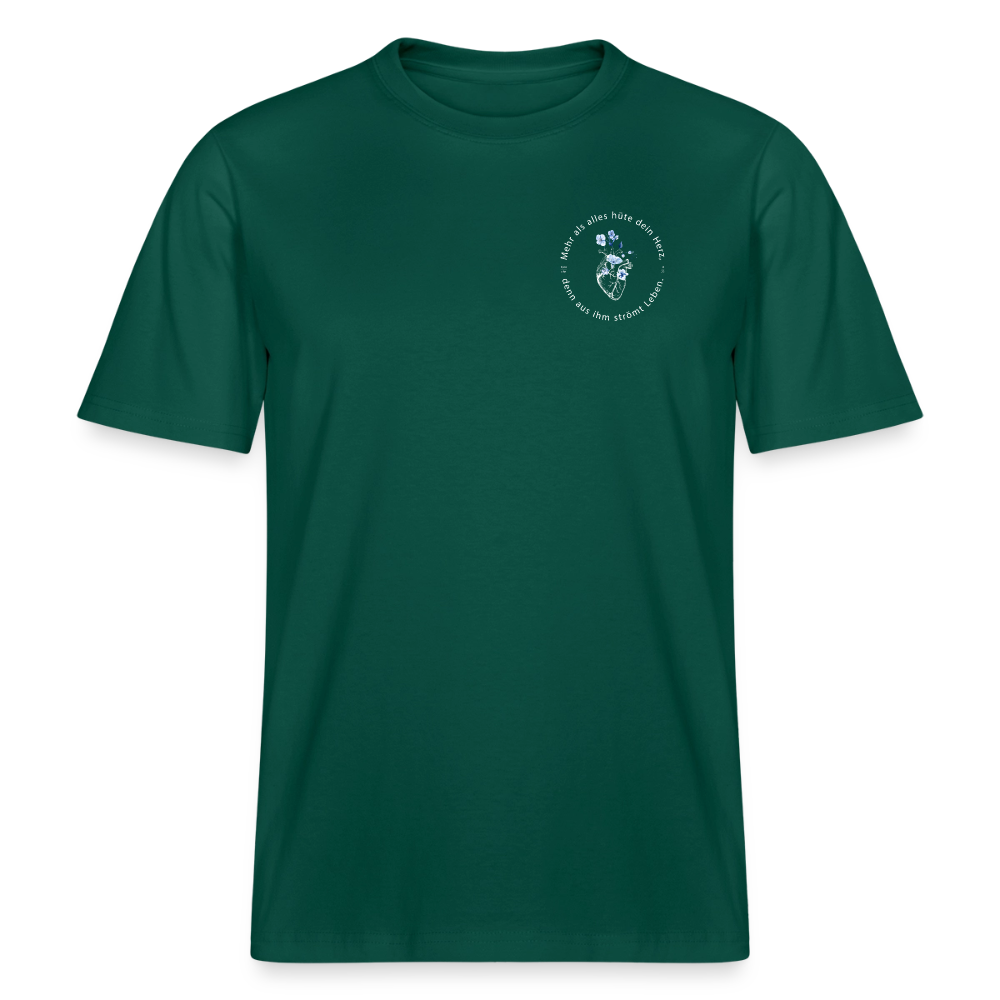 Behüte dein Herz - Unisex Bio-T-Shirt - Forest