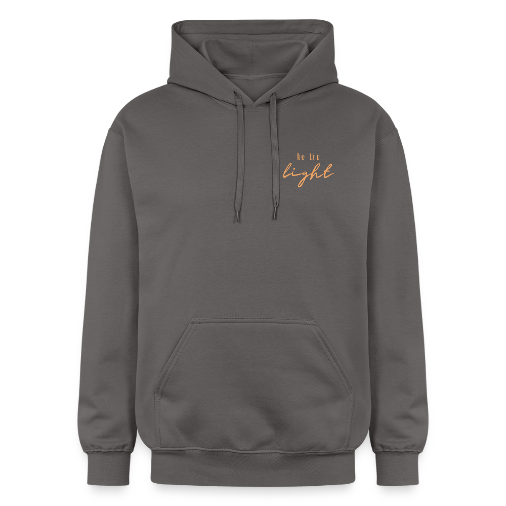 be the light - Unisex Hoodie - Dunkelgrau