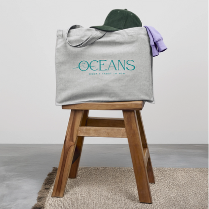 Oceans - Stoffbeutel groß - Grau meliert