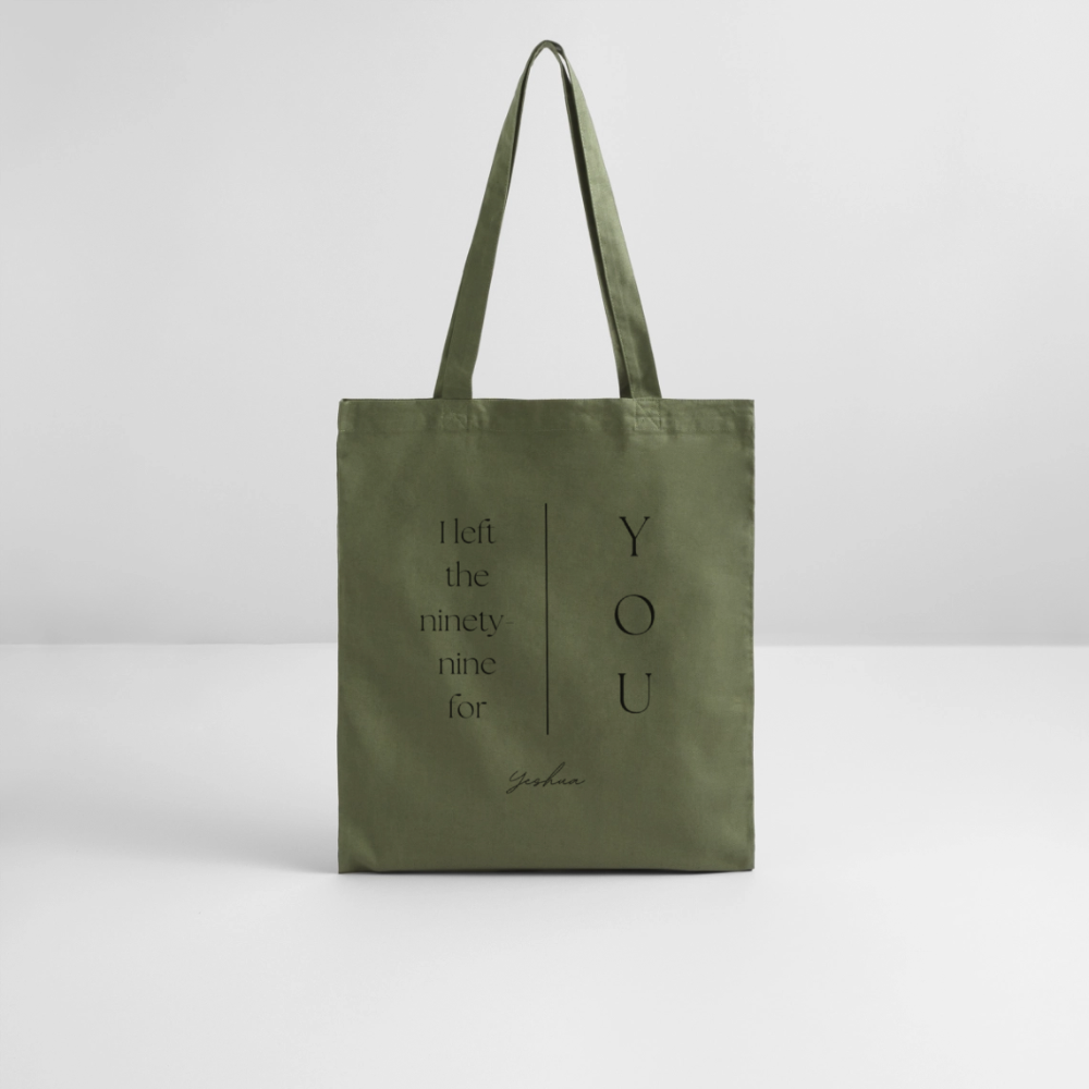 I left the 99 for you - Stoffbeutel - Khaki