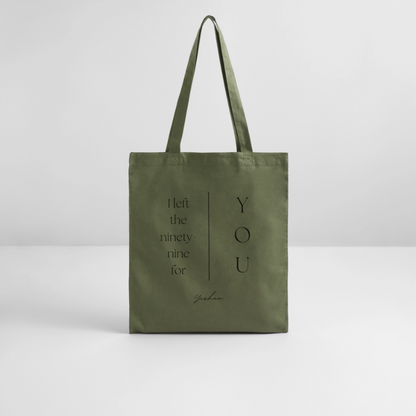 I left the 99 for you - Stoffbeutel - Khaki