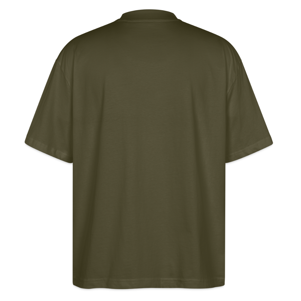 but by faith - Unisex Oversized T-Shirt - Khaki