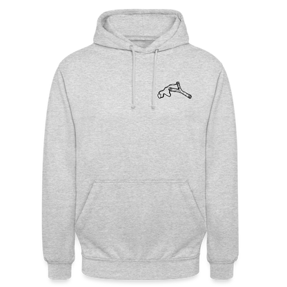 Möglich - Unisex Hoodie - Hellgrau meliert