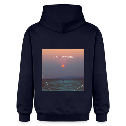 Start walking - Unisex Hoodie - Navy