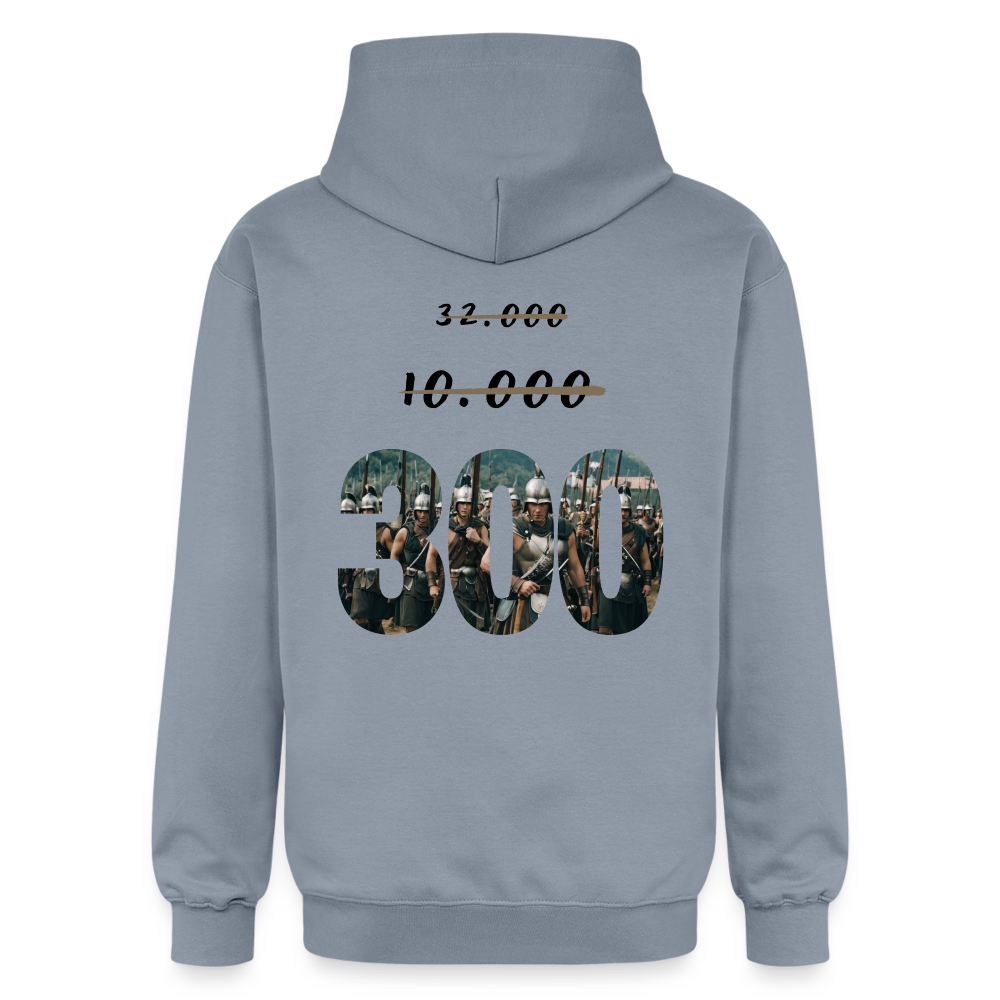 but by faith -300- Unisex Hoodie - Blau