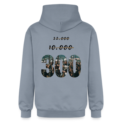 but by faith -300- Unisex Hoodie - Blau