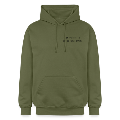 but by faith -300- Unisex Hoodie - Militärgrün