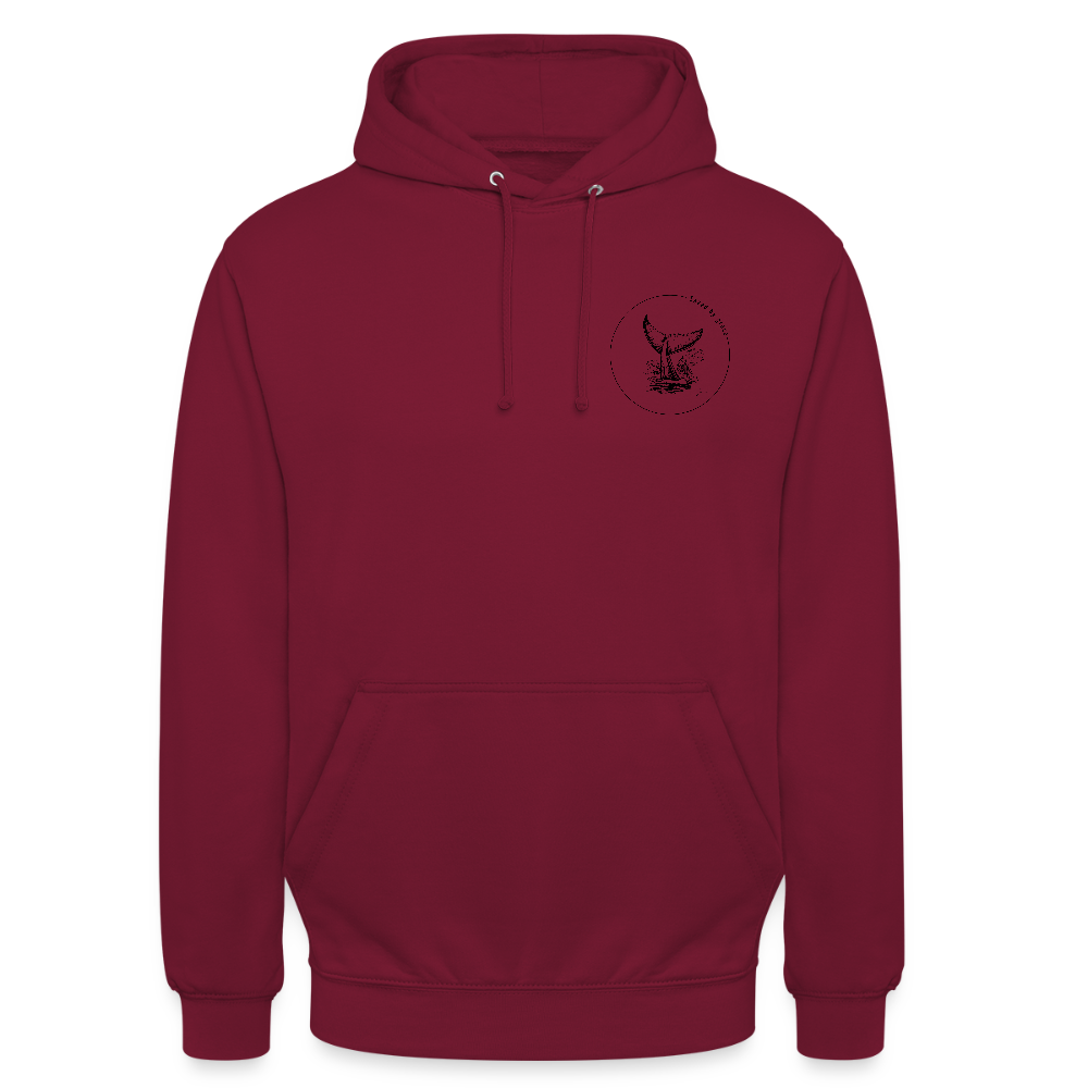 saved by grace - Unisex Hoodie - Bordeaux