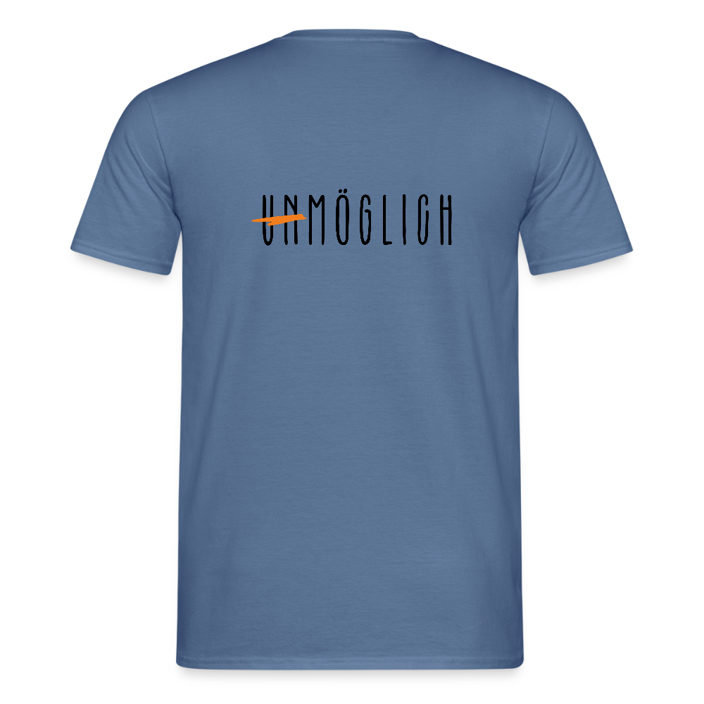 Möglich - Männer T-Shirt - Taubenblau 