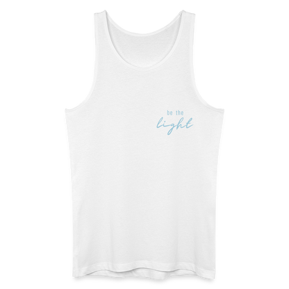 be the light - Tank Top - Weiß