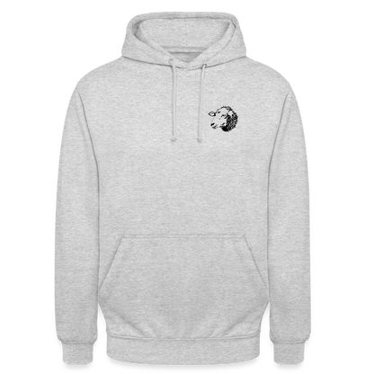 I left the 99 for you - Unisex Hoodie - Hellgrau meliert