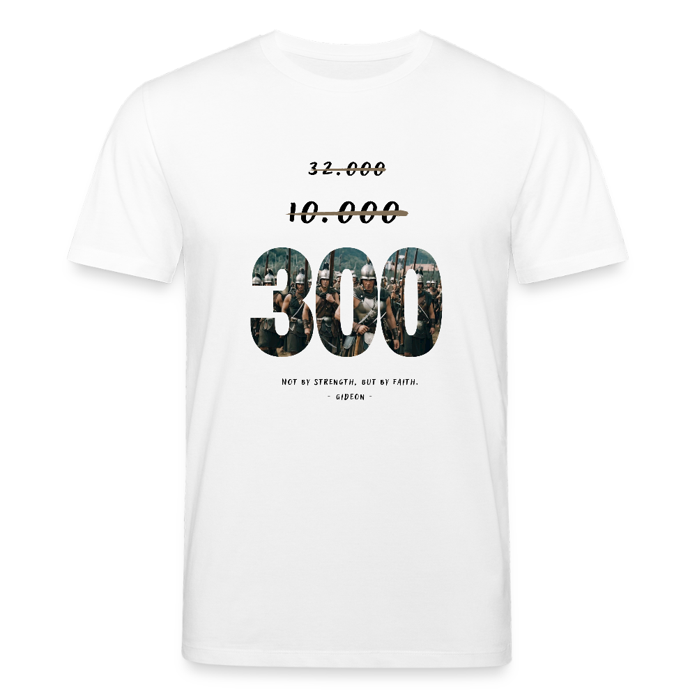 But by faith -300- Männer T-Shirt - Weiß