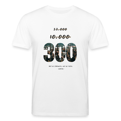 But by faith -300- Männer T-Shirt - Weiß