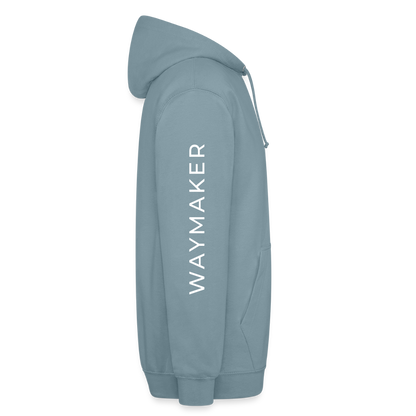 Waymaker Brand - Unisex Hoodie Sideprint - Nebelblau