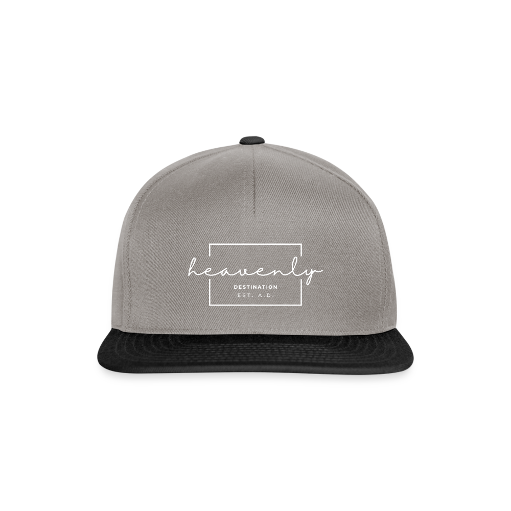 heavenly destination - Snapback Cap - Graphit/Schwarz