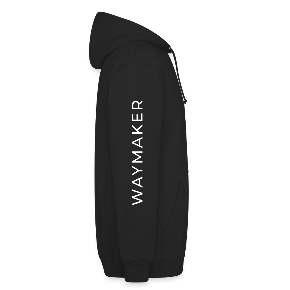Waymaker Brand - Unisex Hoodie Sideprint - Schwarz
