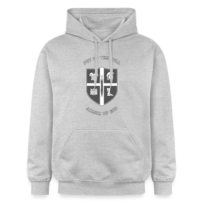 Armor of God - Unisex Hoodie - Hellgrau meliert