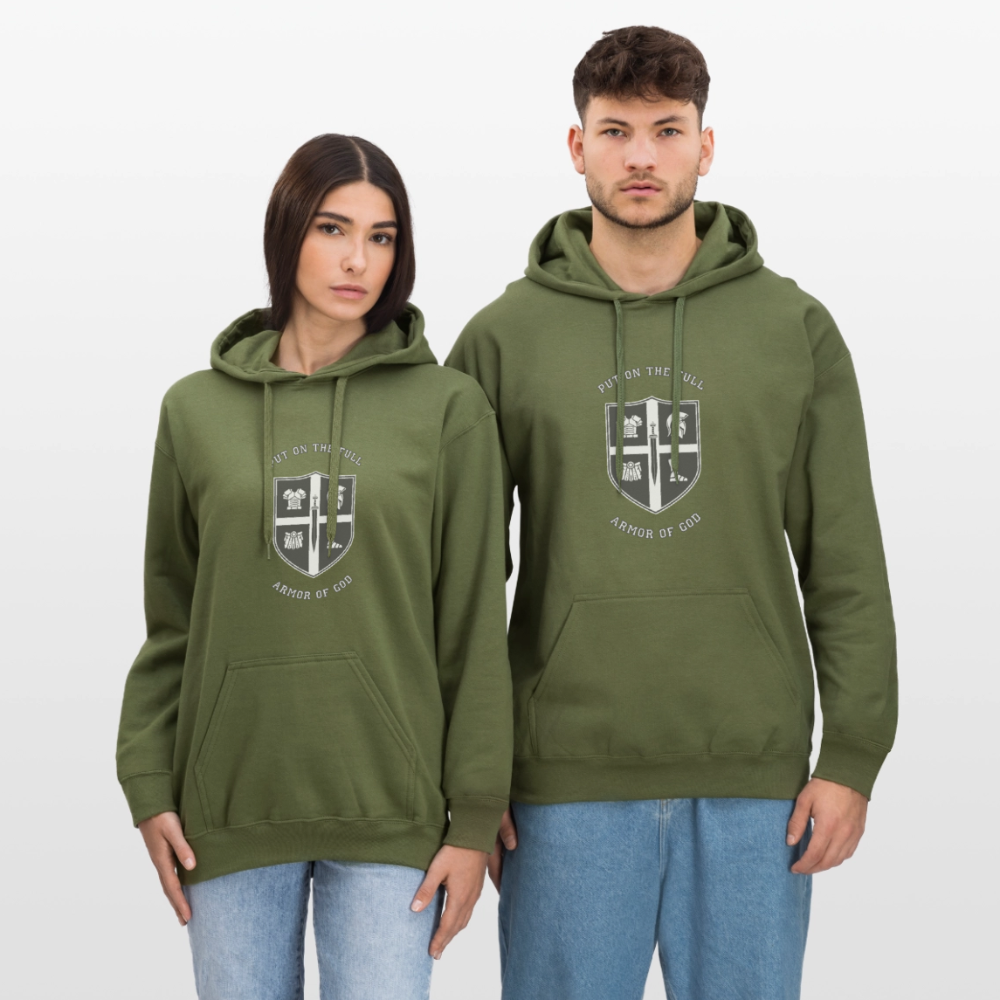 Armor of God - Unisex Hoodie - Militärgrün