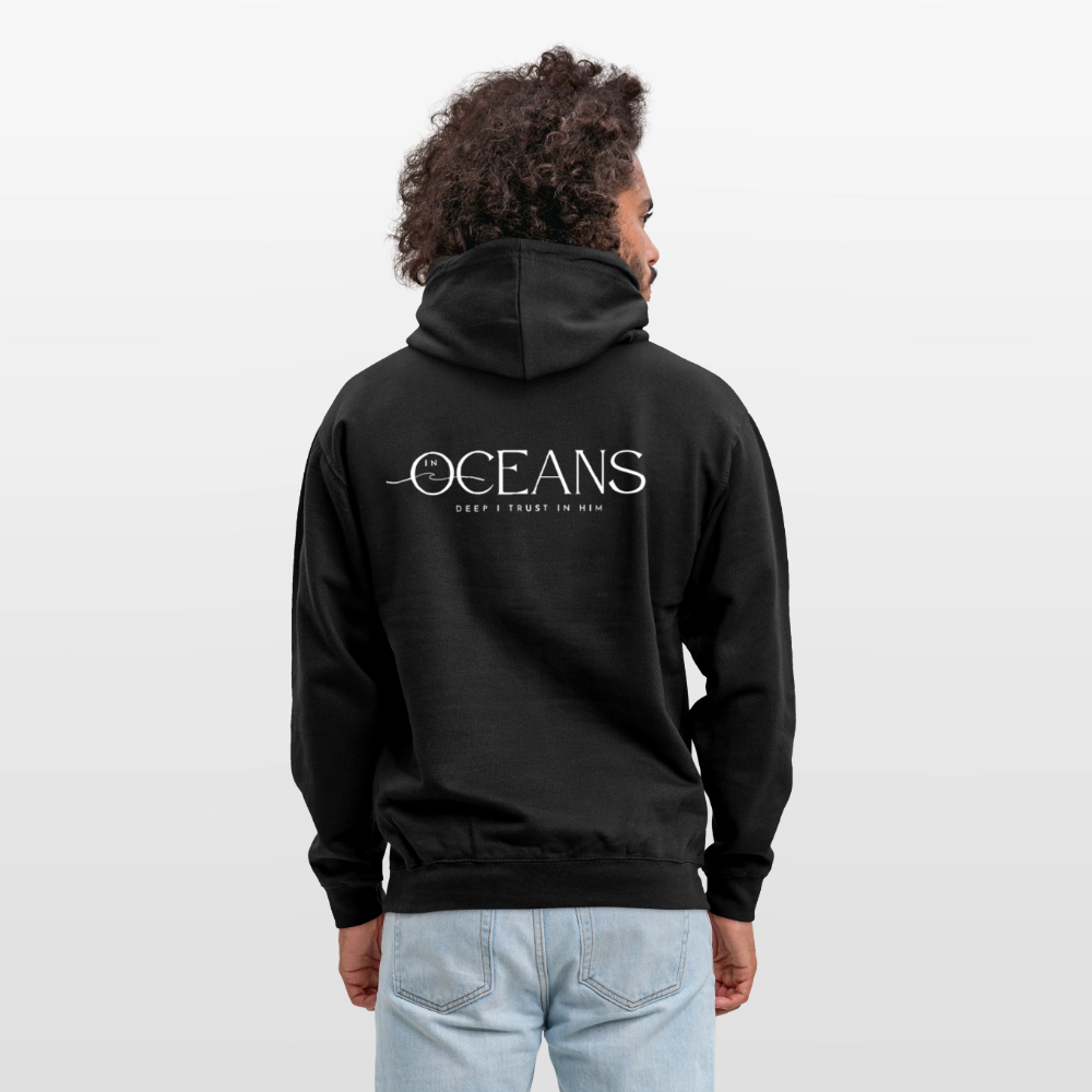 Oceans - Unisex Hoodie Backprint - Schwarz