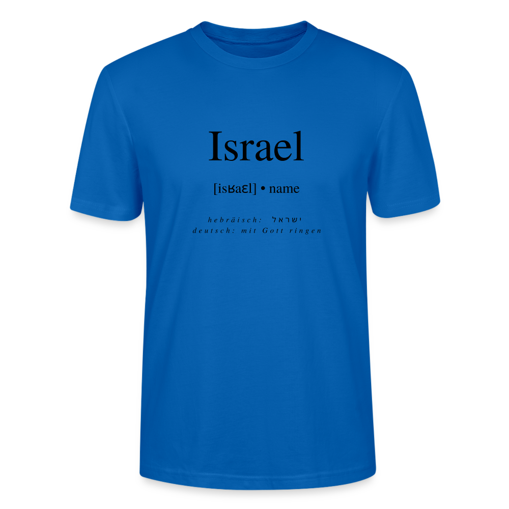 Israel - Unisex T-Shirt - Pfauenblau
