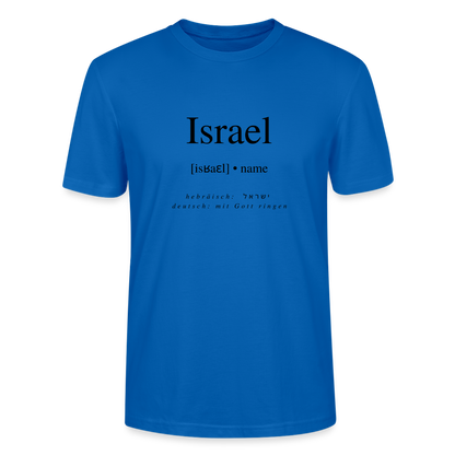 Israel - Unisex T-Shirt - Pfauenblau