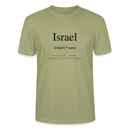 Israel - Unisex T-Shirt - Nebelgrün