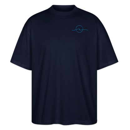 Oceans - Unisex Oversized T-Shirt - Navy