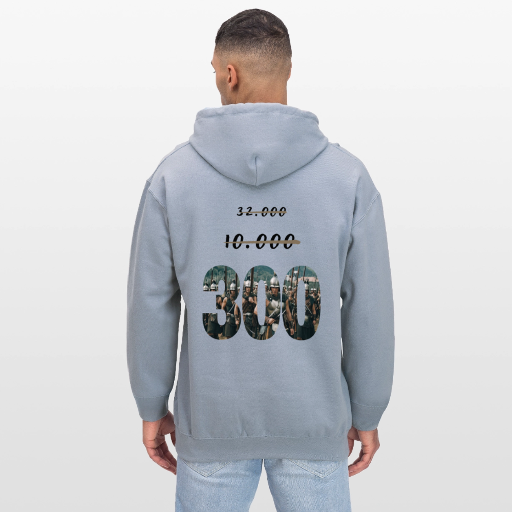 but by faith -300- Unisex Hoodie - Blau