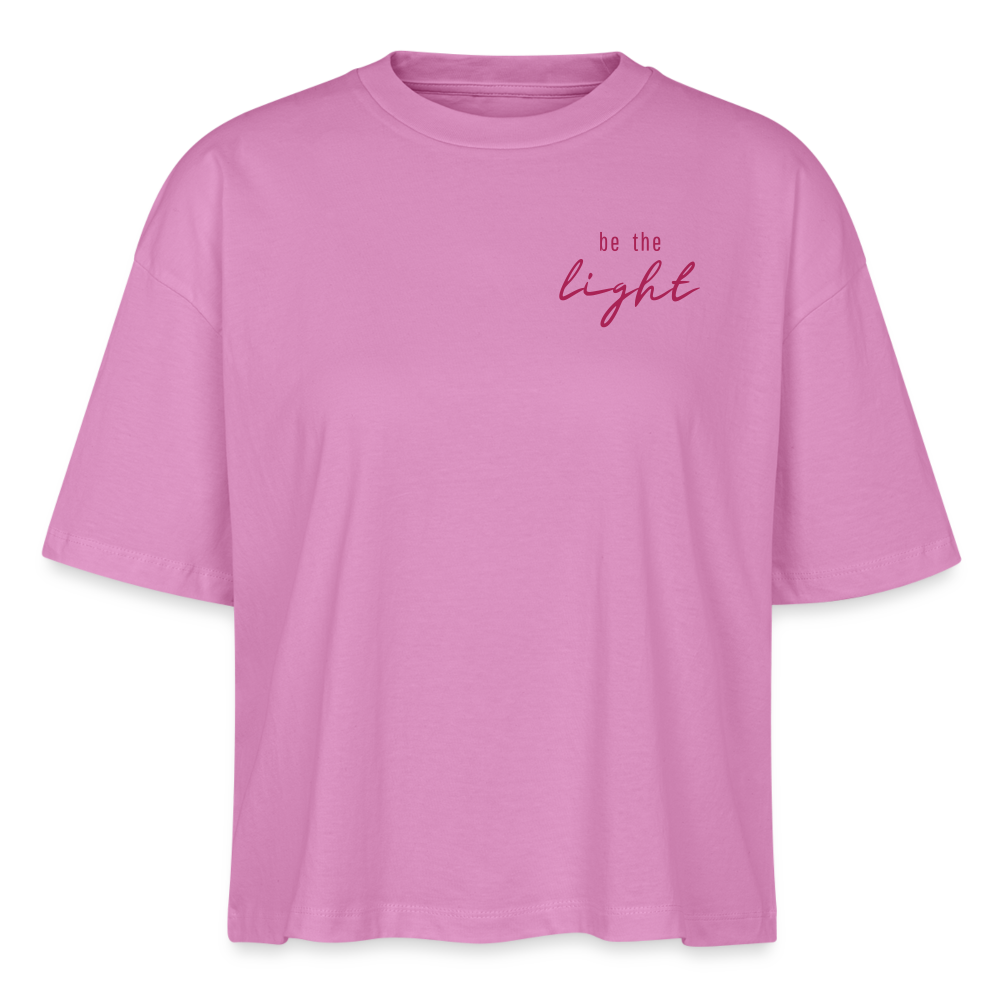 be the light - Frauen T-Shirt - Pink