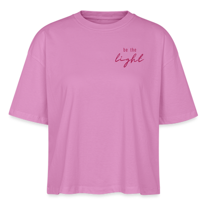 be the light - Frauen T-Shirt - Pink