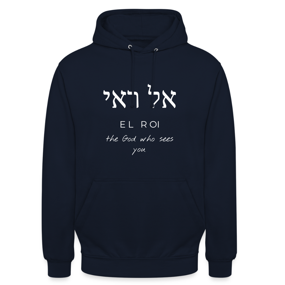 El Roi - Unisex Hoodie - Navy