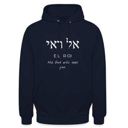 El Roi - Unisex Hoodie - Navy