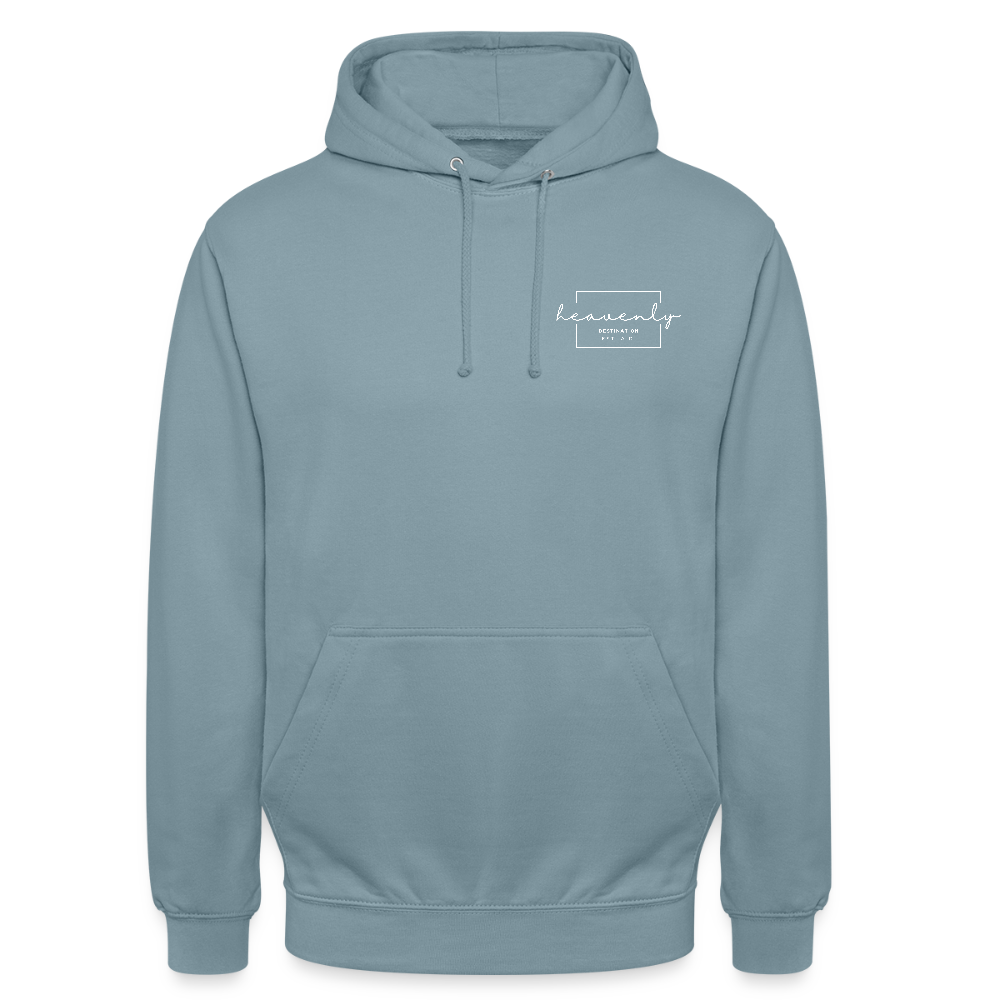 Heavenly destination - Unisex Hoodie - Nebelblau