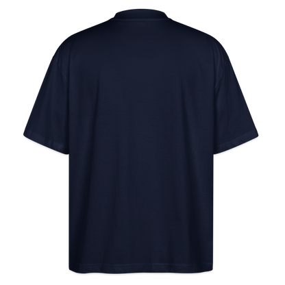 but by faith - Unisex Oversized T-Shirt - Navy