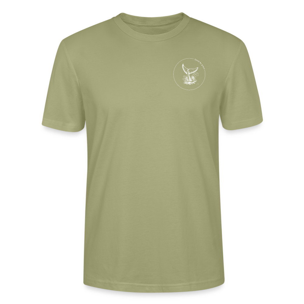 saved by grace - Unisex T-Shirt - Nebelgrün