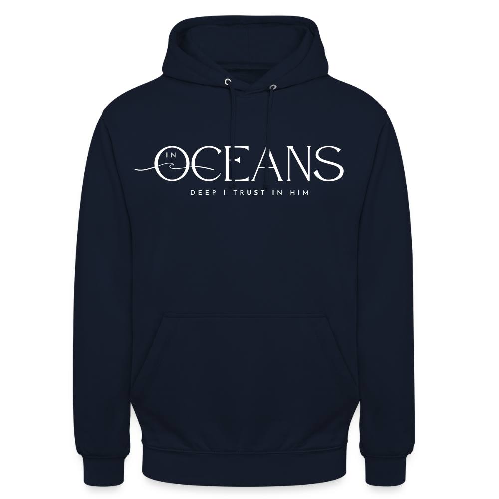 Oceans - Unisex Hoodie - Navy