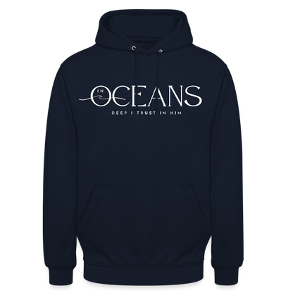 Oceans - Unisex Hoodie - Navy