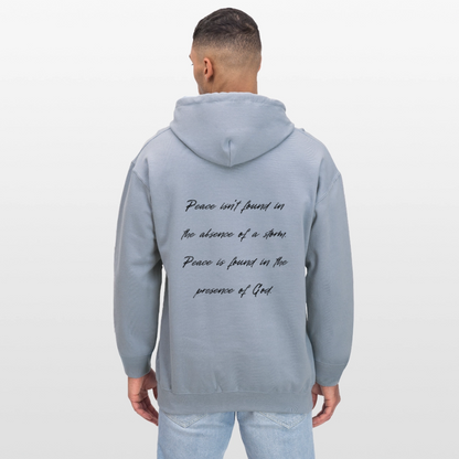 Peace in his presence - Unisex Hoodie - Blau