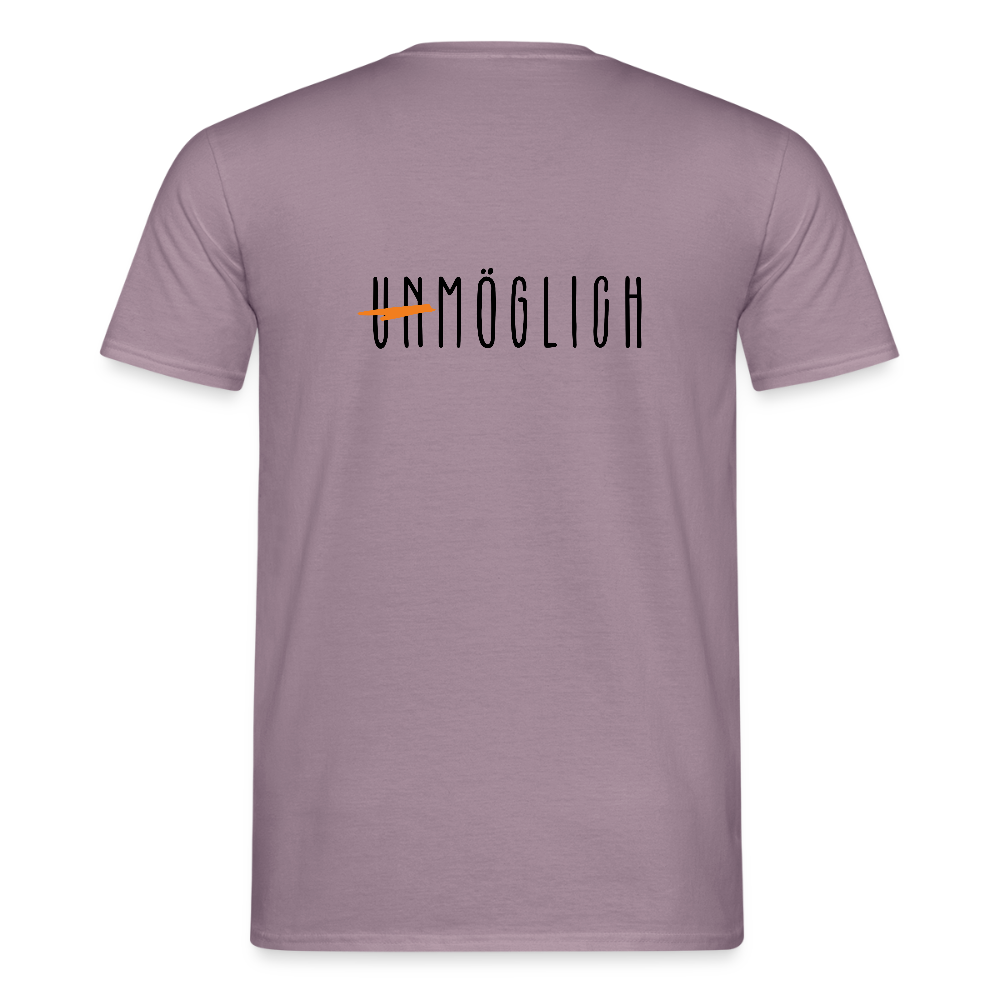 Möglich - Männer T-Shirt - Lilagrau 