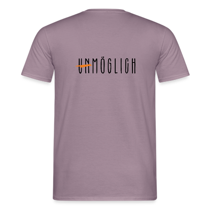 Möglich - Männer T-Shirt - Lilagrau 