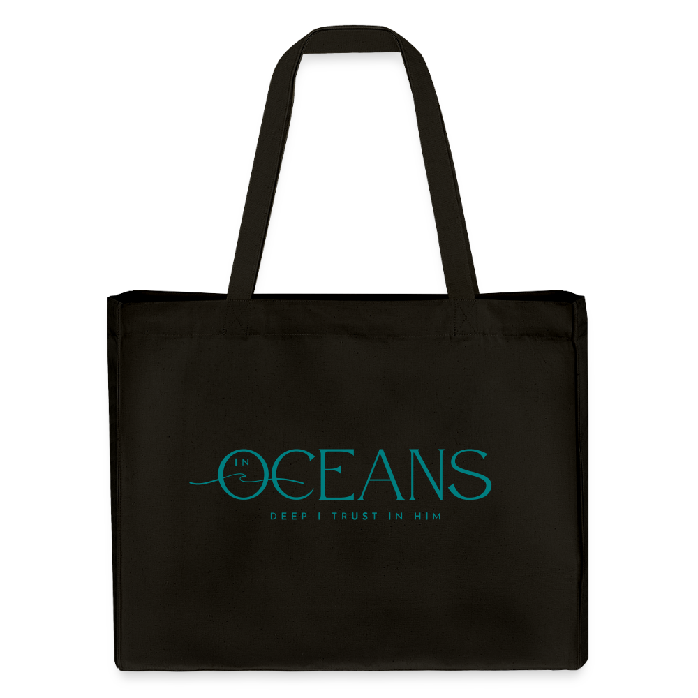 Oceans - Stoffbeutel groß - Schwarz