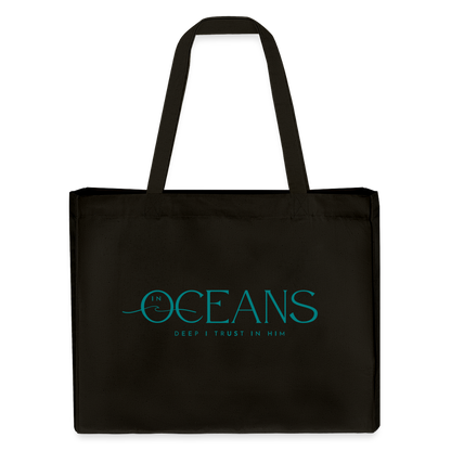 Oceans - Stoffbeutel groß - Schwarz