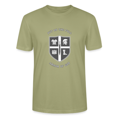 Put on the full armor of God - Unisex T-Shirt - Nebelgrün