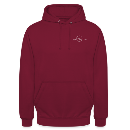 Oceans - Unisex Hoodie Backprint - Bordeaux
